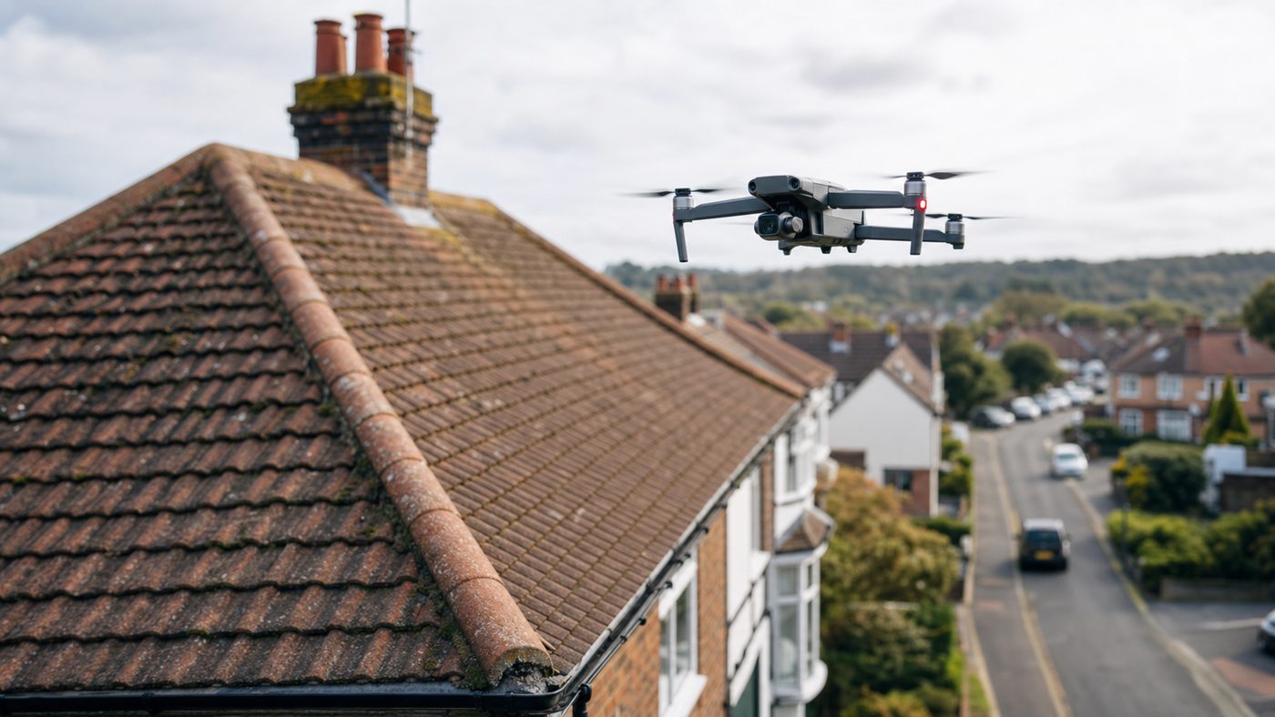 Drone Roof Inspections Essex and East London